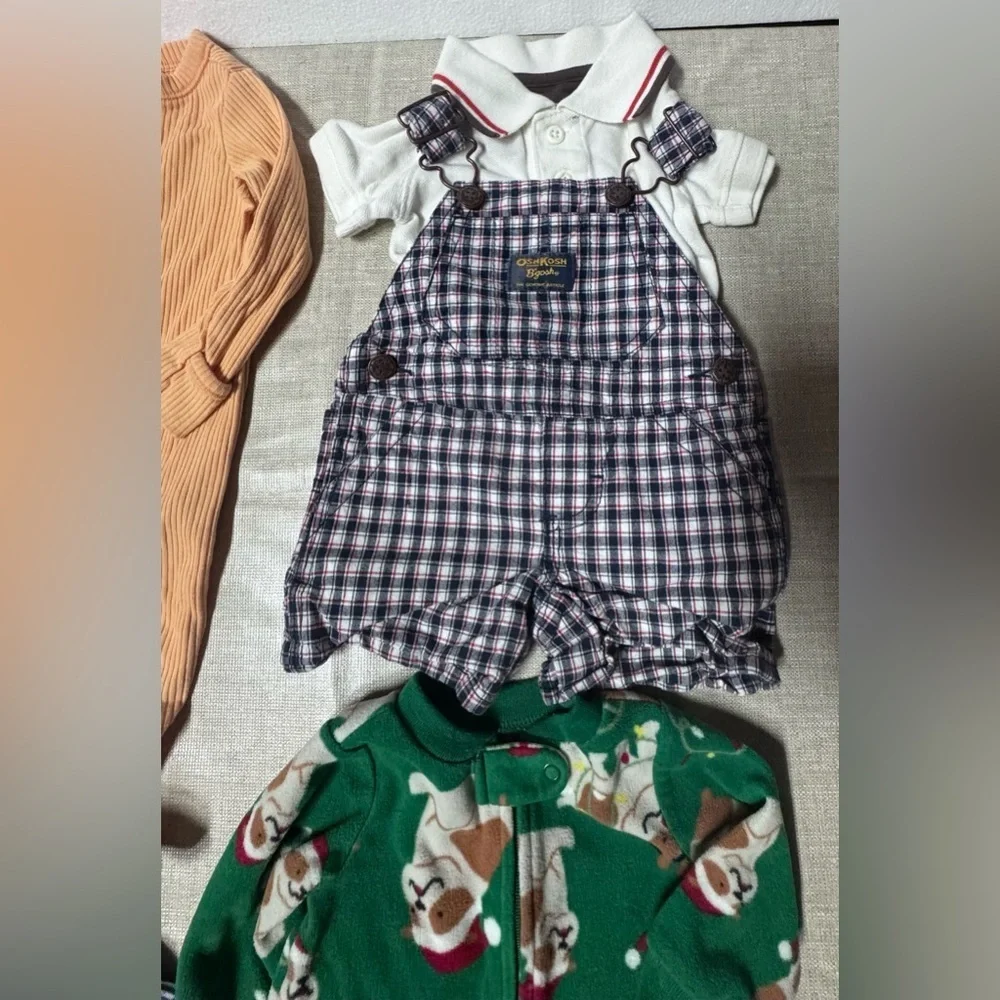 Old Navy Bundle Peach Baby Boy Onesie
